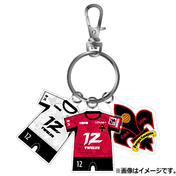 ツエーゲン金沢 3連キーホルダー